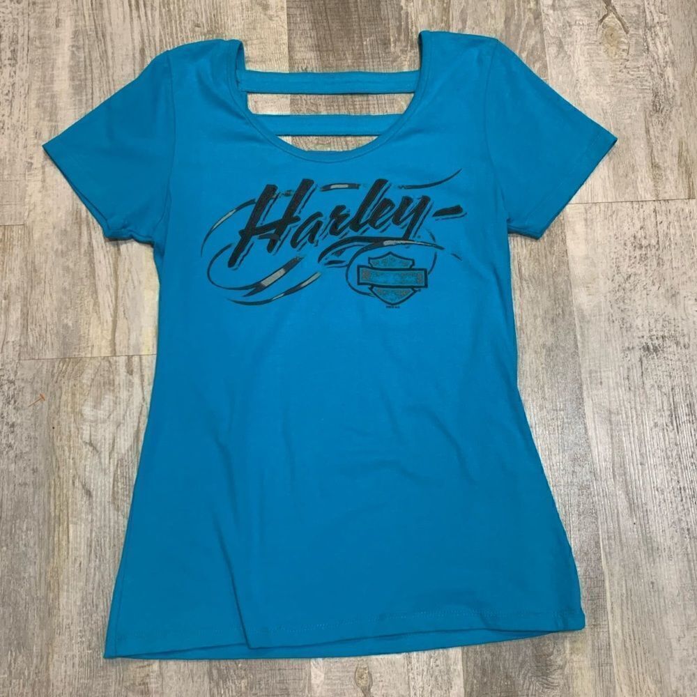 Woman’s Harley Davison short sleeve T-shirt - Picture 5 of 10